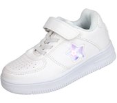 Shoes Zapatillas Deportivas marca Bubble Bobble para niña en color blanco