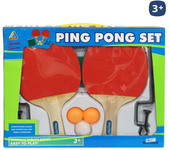 Palas Ping Pong con 2 palas y 3 pelotas en caja (Juinsa 8506)
