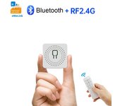 Bluetooth Smart Curtain Switch Remote Control Timer Circuit Breaker EasyLink Compatible With Google/Alexa