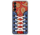 Funda Silicona Antigolpes para Samsung Galaxy A15 4G / 5G diseño Zapatillas 10 Dibujos