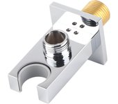 F-Y290 Soporte De Codo De Salida De Ducha Manguera Cuadrada Soporte De Brazo De Ducha Conector Montado En La Pared Fácil De Instalar Para Accesorios De Baño