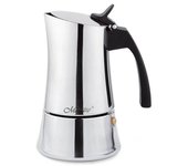 Cafetera Italiana Feel Maestro MR-1668-6 Plateado Acero Inoxidable 18/10 300 ml 6 Tazas