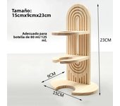 Adjustable Wooden Small Pets Water Drinking Bottle Holder Feeding Bottles Stand Auto Dispenser Holder Guinea Pigs Chinchillas