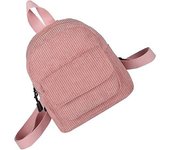 Mochilas para adolescentes  Mochilas de pana, bolso para computadora portátil de moda, mochilas escolares livianas para adolescentes para útiles escolares de regreso a clases. Rosa