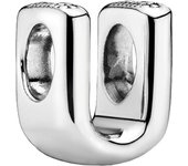 925 Sterling Silver 26 Letters A-Z Alphabet Bead Fit Pandora Charms Silver 925 Original Bracelet for Jewelry Making