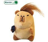 1-20PCS Kawaii Keychain Plush Pendant Explosive Kapybara Plush Pendant Keychain Toys Bag Pendant Doll Car Decoration Doll
