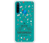Funda compatible con Xiaomi Redmi Note 8 - La mejor enfermera del mundo