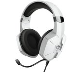 Auriculares Gaming con Micrófono Trust Gaming GXT 323W Carus/ Jack 3.5/ Blancos
