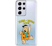 Funda original compatible con Samsung Galaxy S21 Ultra - S30 Ultra (4G/5G) - Flintstones Lets Rock