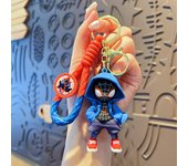 Marvel Spider-Man keychain cartoon comic book Avengers series keyring cool keychain pendant ornament friend gifts