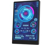 Mini Pantalla IPS USB de 3,5 pulgadas, Monitor de datos de ordenador, Pantalla de Temperature, Subpantalla Type C, AIDA64, CPU, RAM, HDD