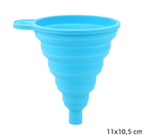 Embudo de silicona Universal para motor de coche, Lavadora de líquido, Cambio de fluido, plegable, portátil, para Cambio de Aceite de motor de gasolina