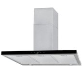 Potente Campana Extractora Mepamsa Silueta 90 Glass Inox con Iluminación LED y Garantía de 3 Años