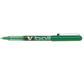 Pilot boligrafo de tinta liquida v ball 07 rollerball - punta de bola redonda 0.7mm - trazo 0.5mm - color verde (12 uds)