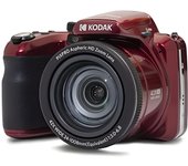 Cámara Digital Bridge Kodak Pixpro Astro Zoom AZ425 - Zoom Óptico 42X - Gran Angular 24mm - 20 Megapíxeles - LCD 3 - Vídeo Full HD 1080p - Batería Li-Ion - Rojo