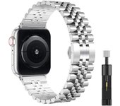 Stainless steel fashion strap is suitable for Apple Watch 38/40/41mm42/44/45/49mm,metal strap is suitable for IWatch 987654321SE