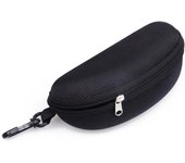 Glasses Storage Box Men Women Sunglasses Reading Protector Cover Travel Portable EVA Zipper with Hook Eyeglasses Case