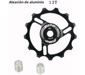 HASSNS Mtb Pulleys Bicycle Derailleur Metal Ceramics Bearing Road Mountain Bike Rear Derailleur Pulley Wheel 11T 13T Cycling