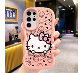 Sanrio H-Hello Kitty Phone case for Samsung Galaxy Note S20 S21 S22 Ultra FE S23 FE Plus Ultra S24 Plus Ultra soft funda cases