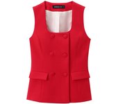 2024 Summer New Fashionable Women's Fashion Vanguard Design with Lined Button embellishments Tank Top&Pant Set