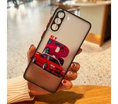Sports GTR-Cool For Samsung Galaxy S23 S22 S21 S20 S10 Note 20 10 FE Plus Ultra Lite Frosted Translucent Phone Case