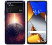 Funda Silicona para Xiaomi POCO M4 Pro 4G diseño Tierra Dibujos