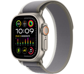 Apple Watch Ultra 2 GPS + Cellular 49mm Titanio con Correa Trail Loop Verde/Gris - Talla S/M