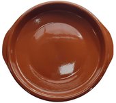 CAZUELA CLASICA DE BARRO CON ASAS Ã˜24cm FOOD&MORE