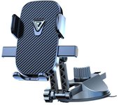 Soporte Móvil Coche [Powerful Ventosa], Doble Soporte Metálico para Parlantes/Salpicadero/Ventilación de Aire, Soporte Teléfono Universal para Smartphone