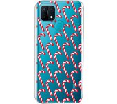 Funda original compatible con Oppo A15 - Bastoncitos Navidenos Cl