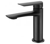 Imex Ural BDG040-1NG grifo monomando lavabo negro mate con cartucho cerámico de 35 mm