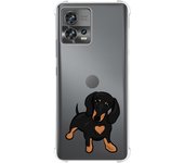 Funda Silicona Antigolpes para Motorola Edge 30 Fusion 5G diseño Perros 04 Dibujos