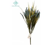 Poenia Arte Floral - Ramo de Lavanda Artificial - Realista - 41cm - Pack de 3