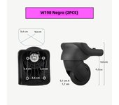 For Samsonite V97/V79 Wheel Trolley Case Universal Wheel Wear-Resistant Suitcase Toolbox Cosmetic Case Repair Pulley Accessories