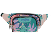 Totto España Riñonera Infantil Plantas Tropicales - Gancho, Ideal para Actividades Extraescolares