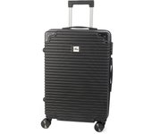 DAM Maleta de cabina Trolley en material ligero de ABS de alta resistencia con esquinas reforzadas. Cerradura numérica y 4 ruedas dobles extraíbles y giratorias 360°. 43x24x61Cm