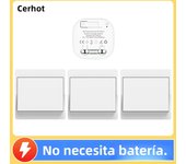 Wireless self-powered switch household  remote control Push button switch on off Wall Light Switch without battery Waterproof