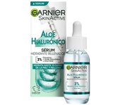 GARNIER Skin Active sérum hidratante rellenador con aloe vera + ácido hialurónico + glicerina Aloe Hialurónico dosificador 30 ml
