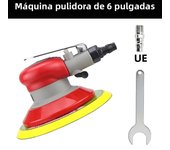 HIFESON 5/6 inch Pneumatic Air Orbital Sander 125/150mm Air Sanding Machine Polisher Air Tool Car Woodworking Metal Polishing