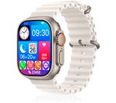 DAM. Smartwatch Z55 Ultra2 con llamadas Bluetooth, monitor de salud, modos deportivos, corona multifunción y botón de acceso rápido configurable. 5x1x5cm.