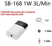 Aquarium Fish Tank Oxygen Pump Charging Dual-Purpose Air Pump Usb Lithium Battery Household Portable Fishing Mute 6000mA Outdoor