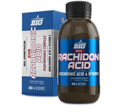 BIG - REAL ARACHIDONIC ACID - un novedoso formato líquido de administración oral, que contribuye a regular el proceso de inflamación y crecimiento muscular en respuesta al daño mecánico de la musculatura producido tras el entreno.