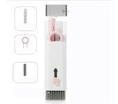 Kit de limpieza 7 en 1 para teclado de ordenador, cepillo limpiador de auriculares, bolígrafo de limpieza para AirPods, herramientas de limpieza de IPhone, Juego de extractor de teclas