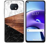 Tumundosmartphone Funda Gel Tpu para Xiaomi Redmi Note 9T 5G diseño Mármol 11 Dibujos