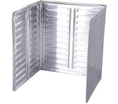 Gas Stove Protector Aluminum Foldable Oil Baffle Plate Kitchen Frying Pan Oil Splash Protection Cookware Screen Plate Kichen