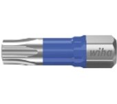 Wiha Juego de bits, bit T de 25 mm TORX® (T30), de 25 unid., en caja, de 1/4" (42302)