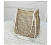 Women's Straw Woven Handbag Large Rattan Basket Beach Bag Summer Women Messenger Crossbody Bags Girls Small Beach Handbag New