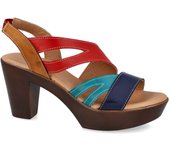 Shoes Sandalias Y Salones De Tacon marca Bubble Bobble para mujer en color rojo