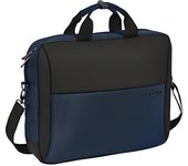 Maletín Safta Azul para Portátil 15,6 Pulgadas con Protección Acolchada y Conector USB Integrado