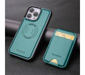 Luxury Leather Wallet Phone Case for iPhone 16 15 Pro 14 13 12Pro 11 XS Pro Max XR Compatible Magnetic MagSafe Wireless Charging